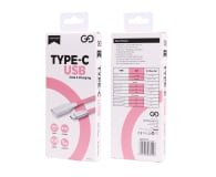 VIGGO DESIGN USB - USB-C VIGGO 1m Różowy - 1457519 - zdjęcie 4